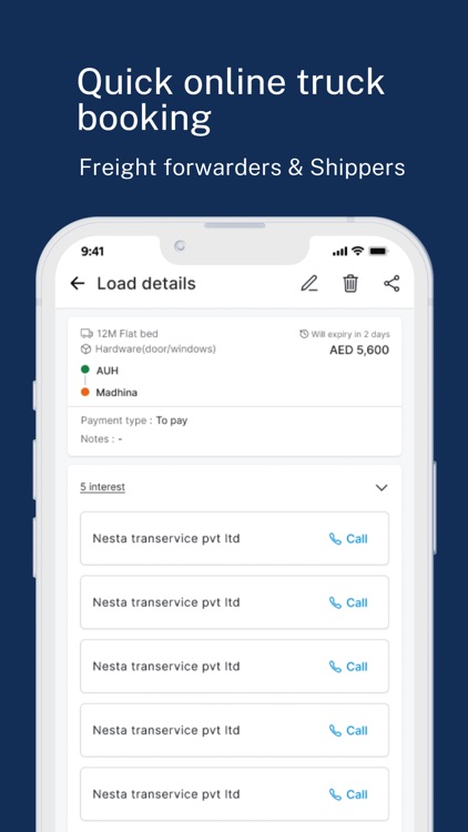 OpenFR8 Book Online Truck Load screenshot-3