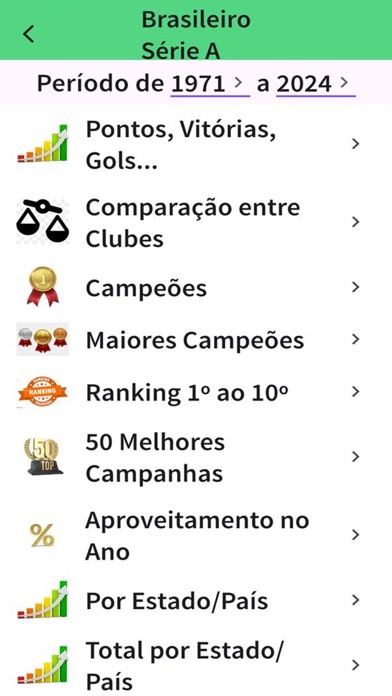 Ranking do Futebol Screenshot