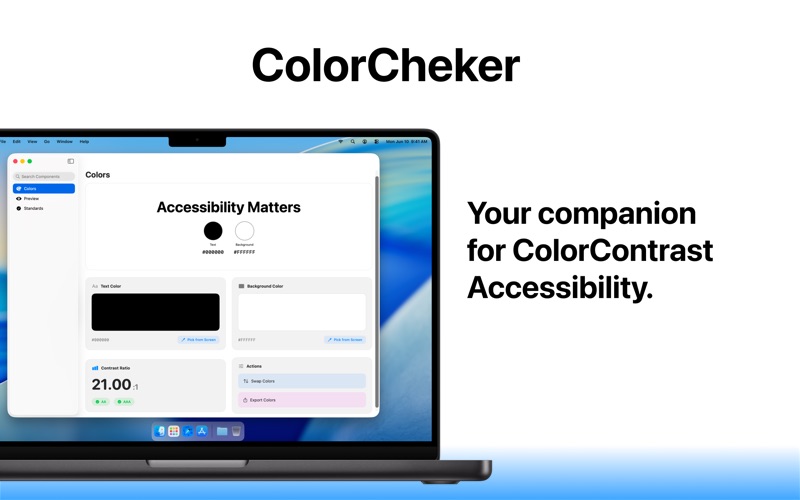 ColorCheker screenshot