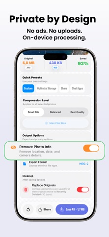 SmartSize: Photo Compressor screenshot
