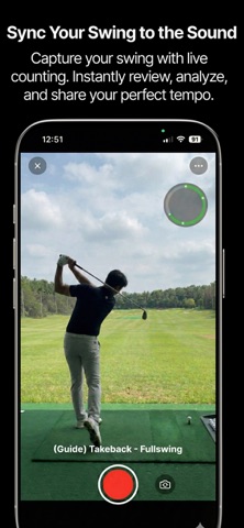Swing Rhythm Coach screenshot