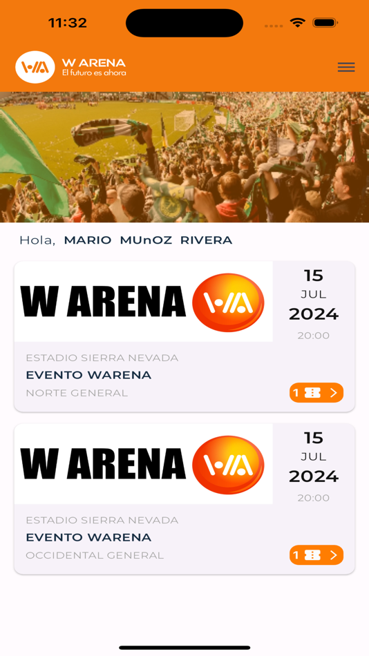 #2. W Arena (iOS) Podle: Mario Fernando Munoz Rivera
