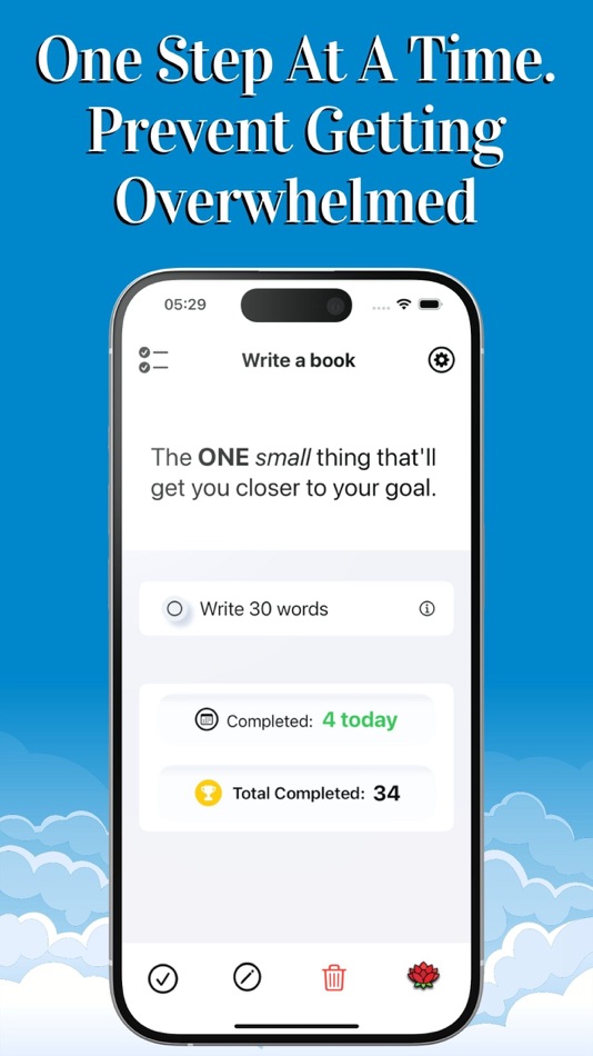 #2. ADHD Goal Setting - OneList (iOS) 由: Zuri Apps Limited