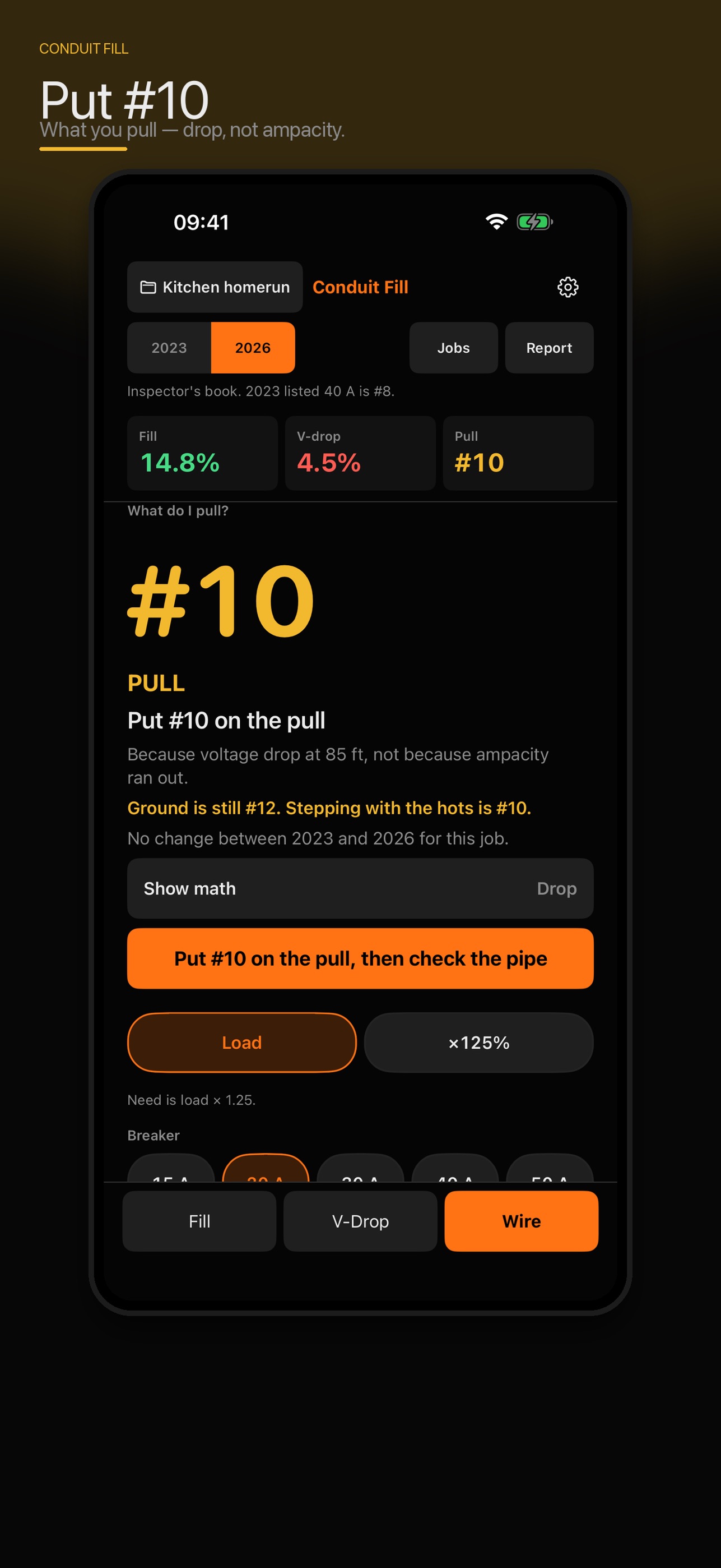 Screenshot 3 of Conduit Fill: NEC Calculator