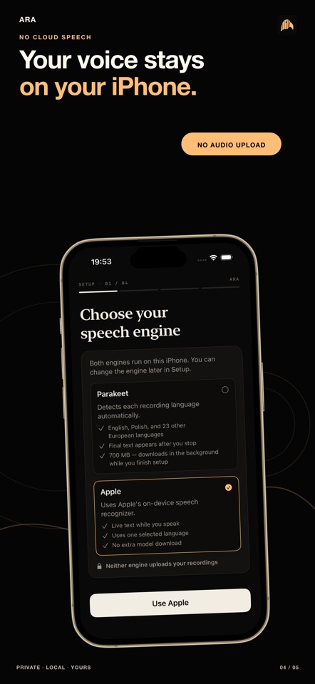 Voice to Text Keyboard: ARA screenshot 4