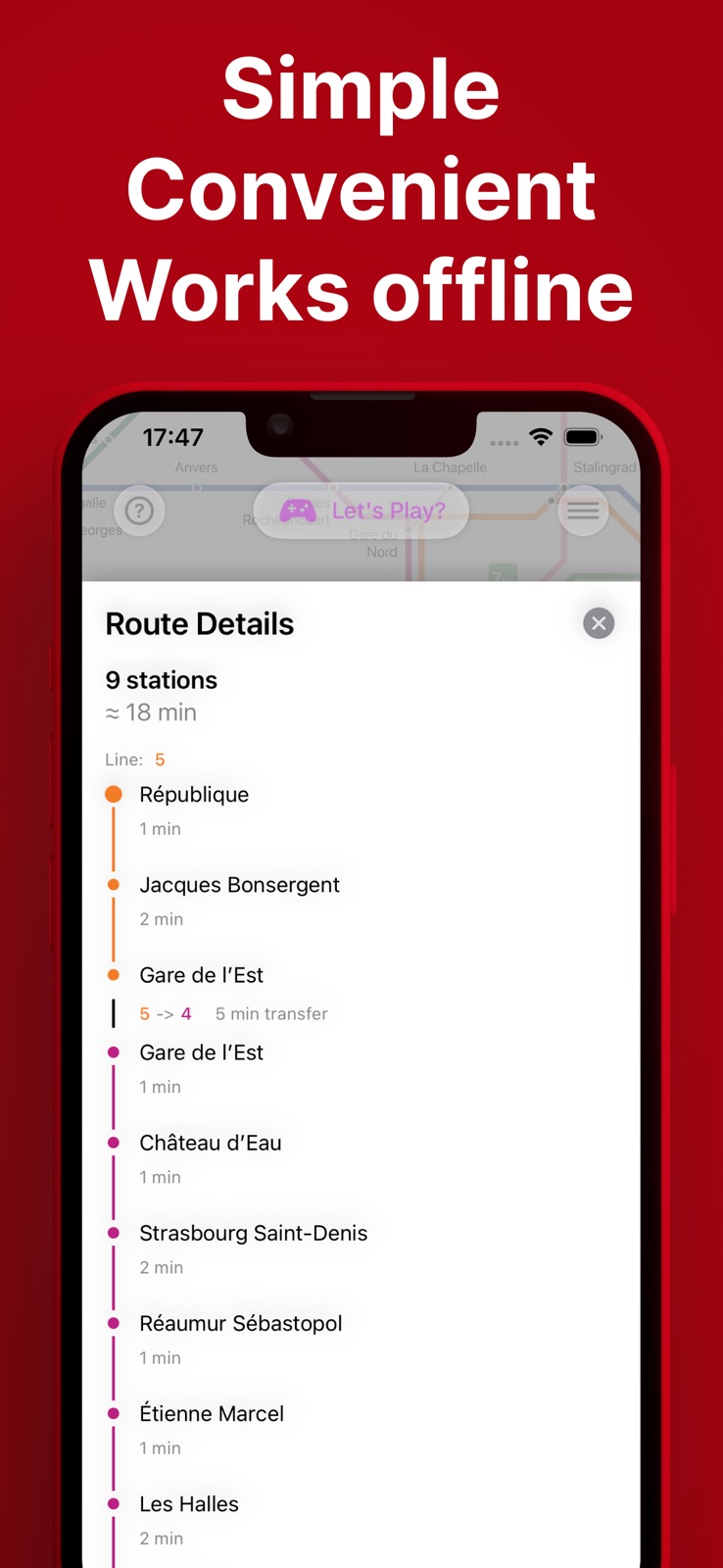 Metro France: Offline City Map iphone screenshot 3