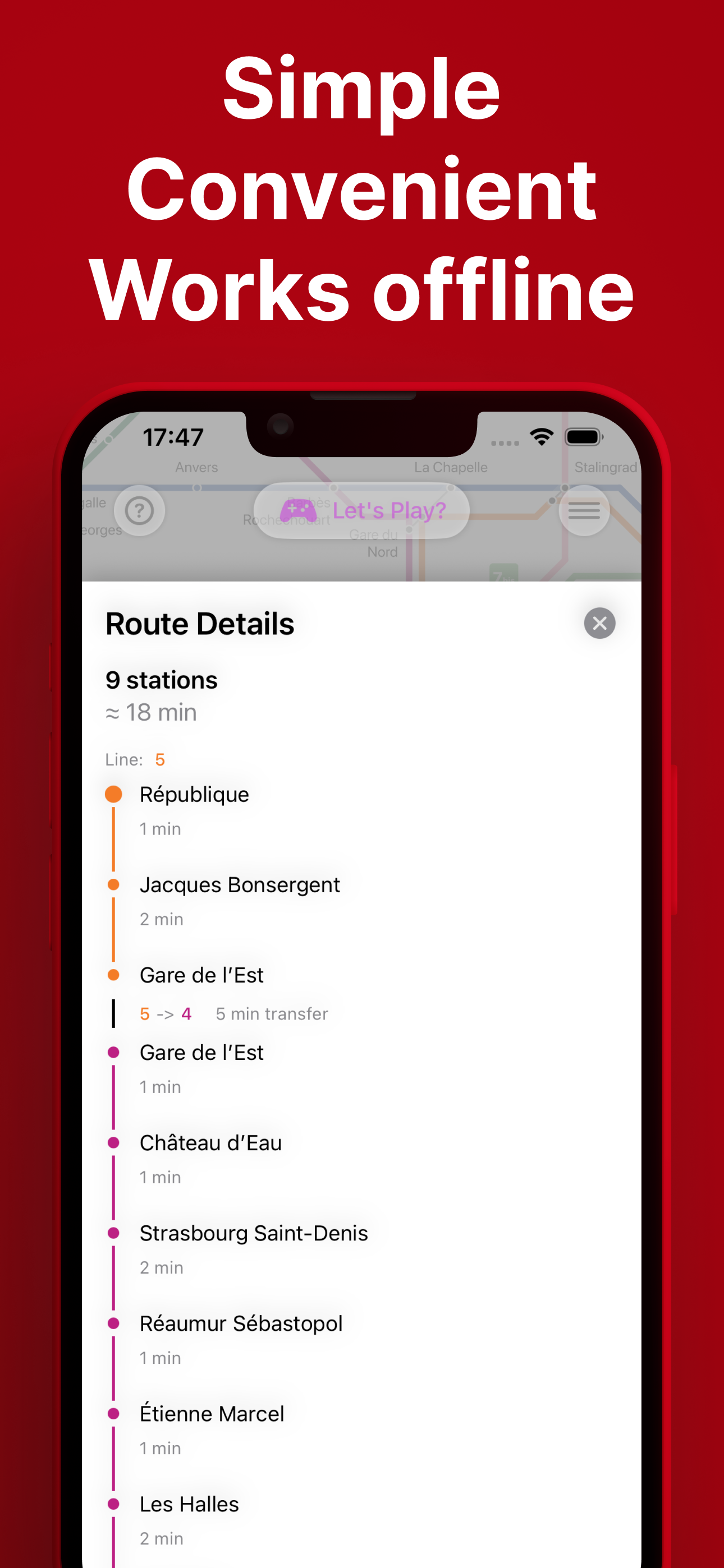 Metro France: Offline City Map screenshot 3
