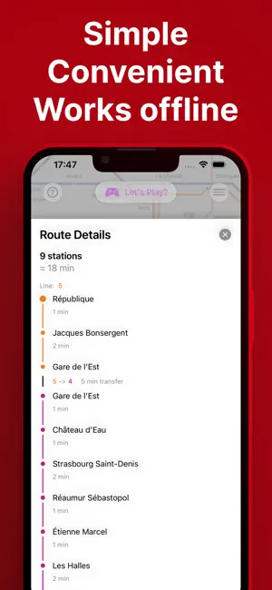 Metro France: Offline City Map screenshot 3