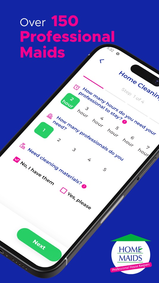 #3. HomeMaids (iOS) Podle: Azinova