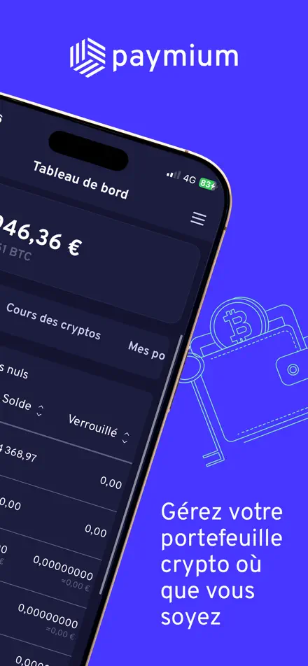 Paymium app screenshot 2
