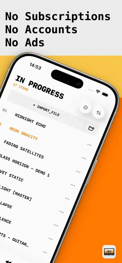 In Progress: Local Music screenshot 1