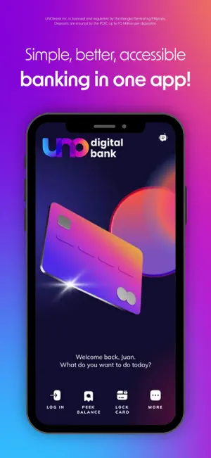 UNO Digital Bank screenshot 1