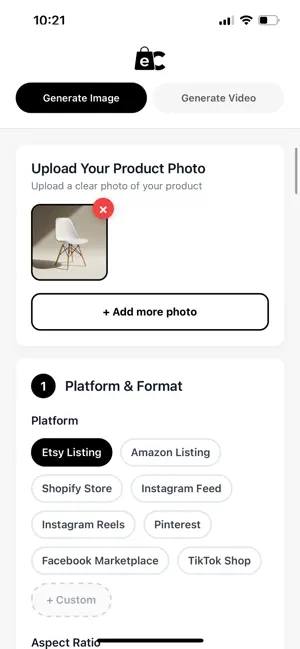 eCommerce Creator screenshot 2