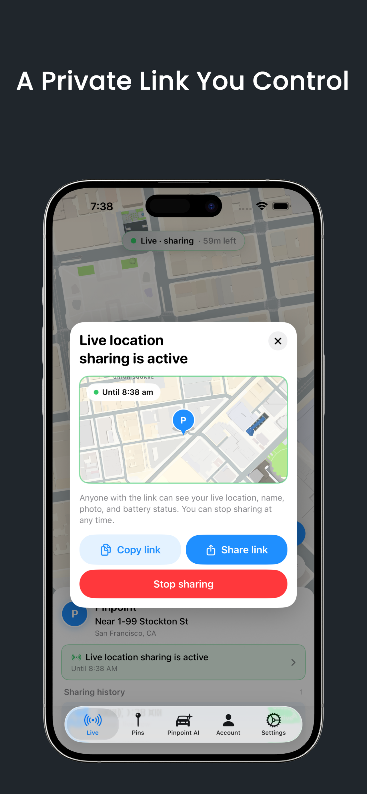 Pinpoint: Live Location