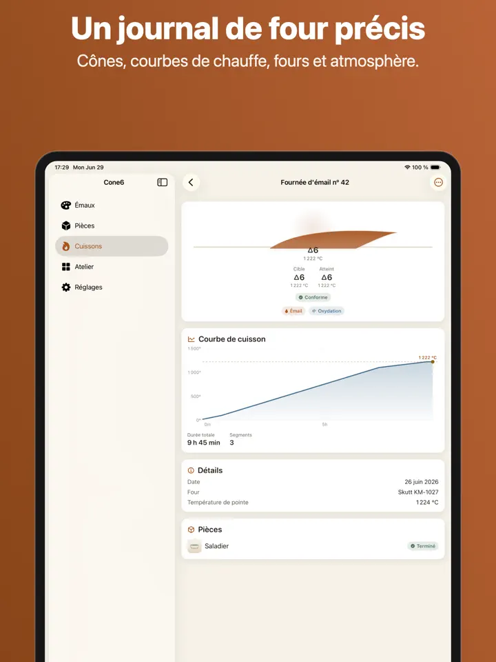 Cone6 sur iPad : capture d’écran 4 sur 8