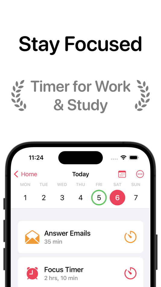 #1. Pomodoro Timer - Focusplan (iOS) 由: Andrea Gelati