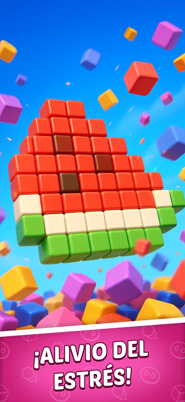 Pixel Flow! iOS Mod IPA screenshot 1 - iOS game interface