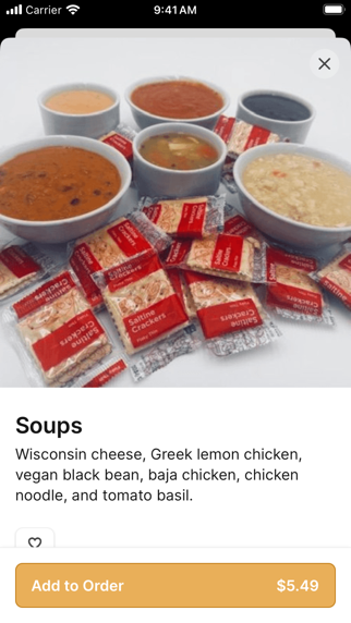 Pita Place iPhone screenshot 3 - Food & Drink app