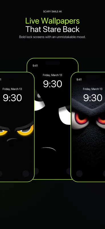 Scary Smile Live Wallpaper screenshot 1 of 6