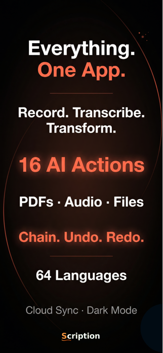 Scription - AI Note Taker Screenshot 2 of 6