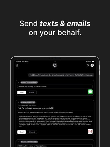 Martin: Personal Assistant iPad screenshot
