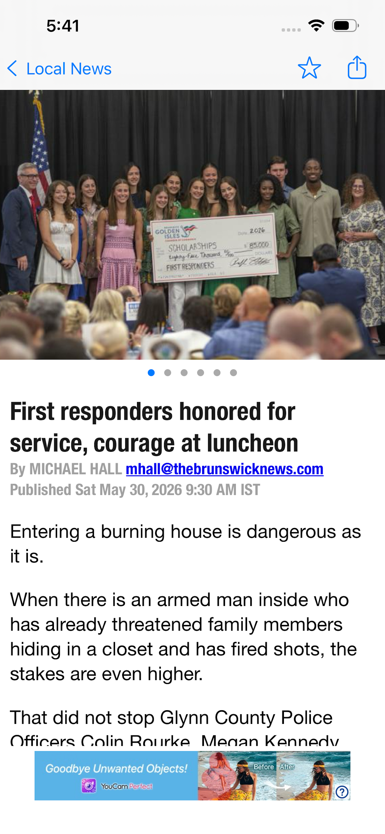 The Brunswick News screenshot 2