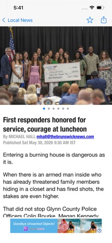 The Brunswick News iPhone screenshot