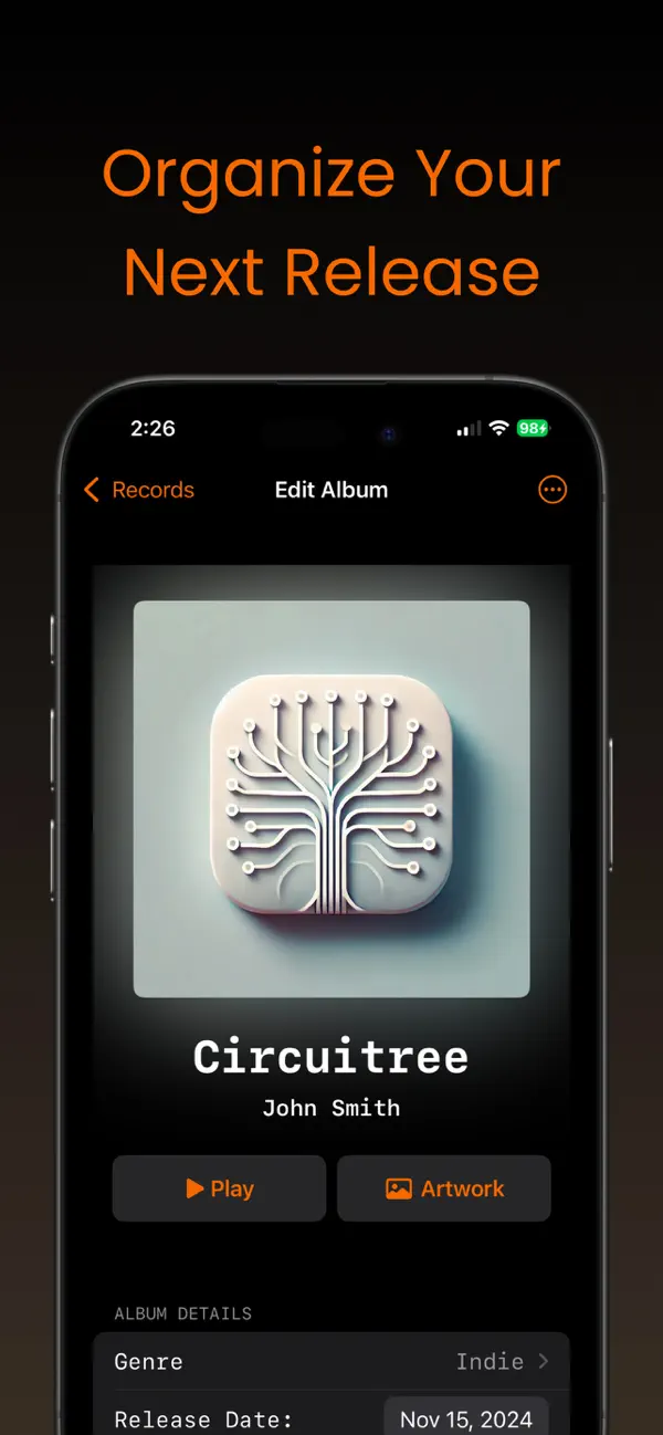 #1. Record Machine (iOS) Ved: William Pope