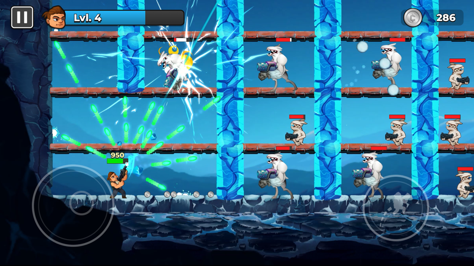 #4. Mr Autofire (iOS) 由: Lightheart Entertainment