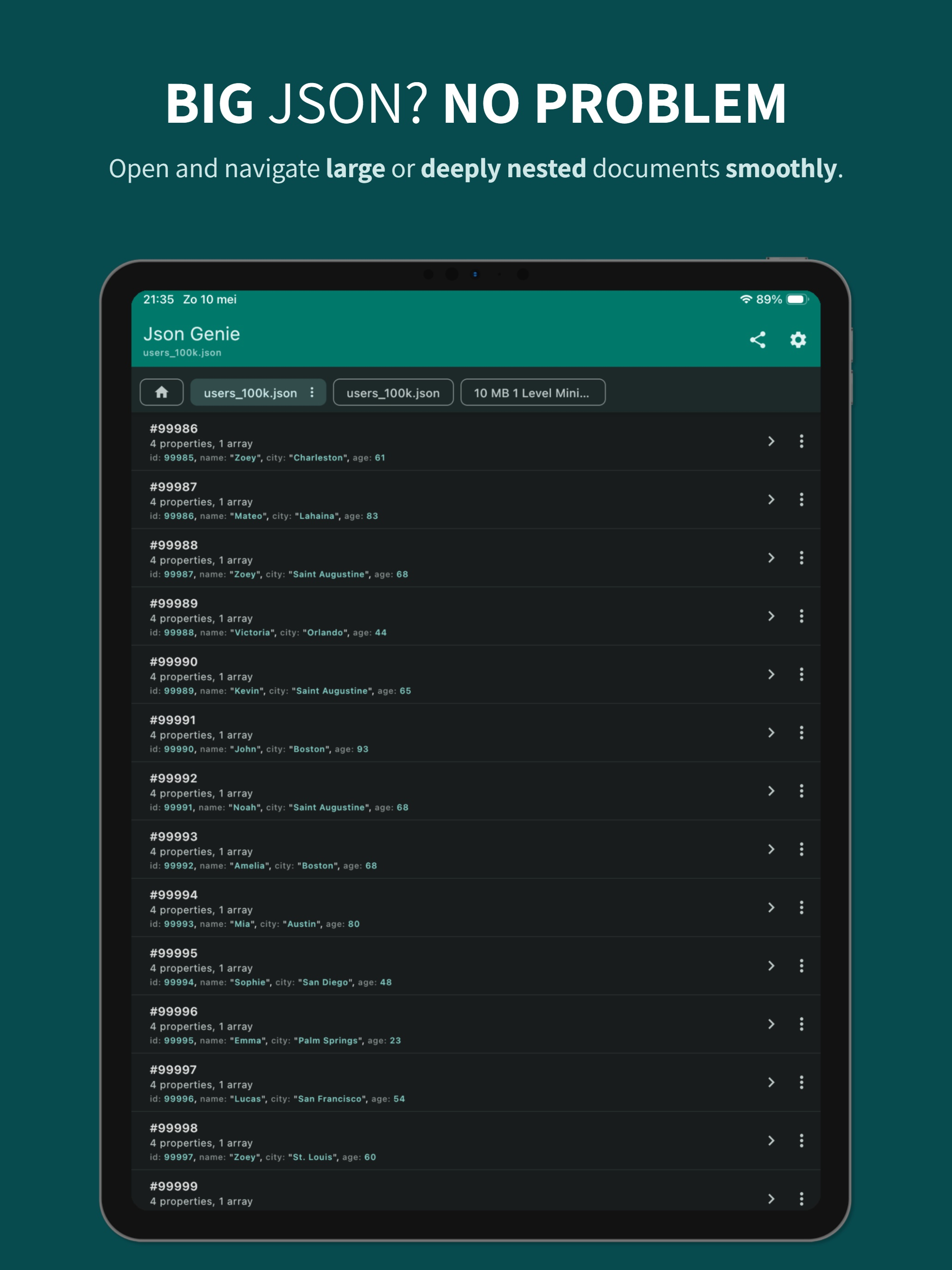 Json Genie: JSON Editor/Viewer screenshot 16