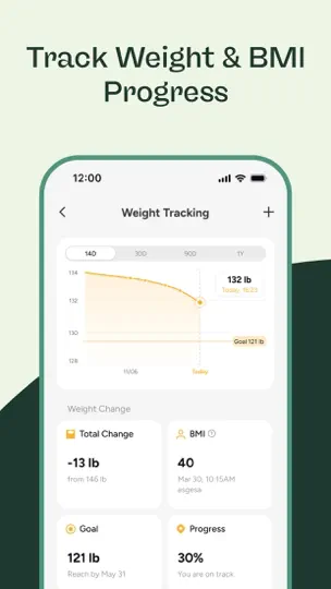Glowise: GLP-1 Tracker & Diary iPhone Ekran Görüntüsü 9