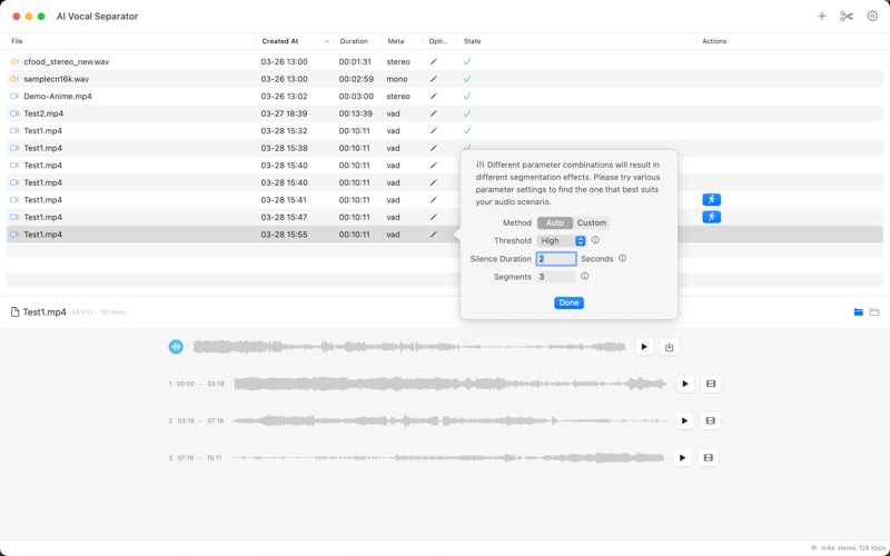 App screenshot