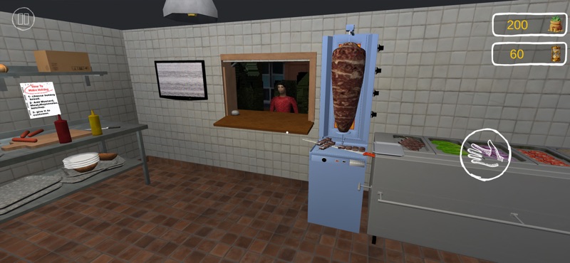 Scary Shawarma - Horror Kiosk screenshot 1