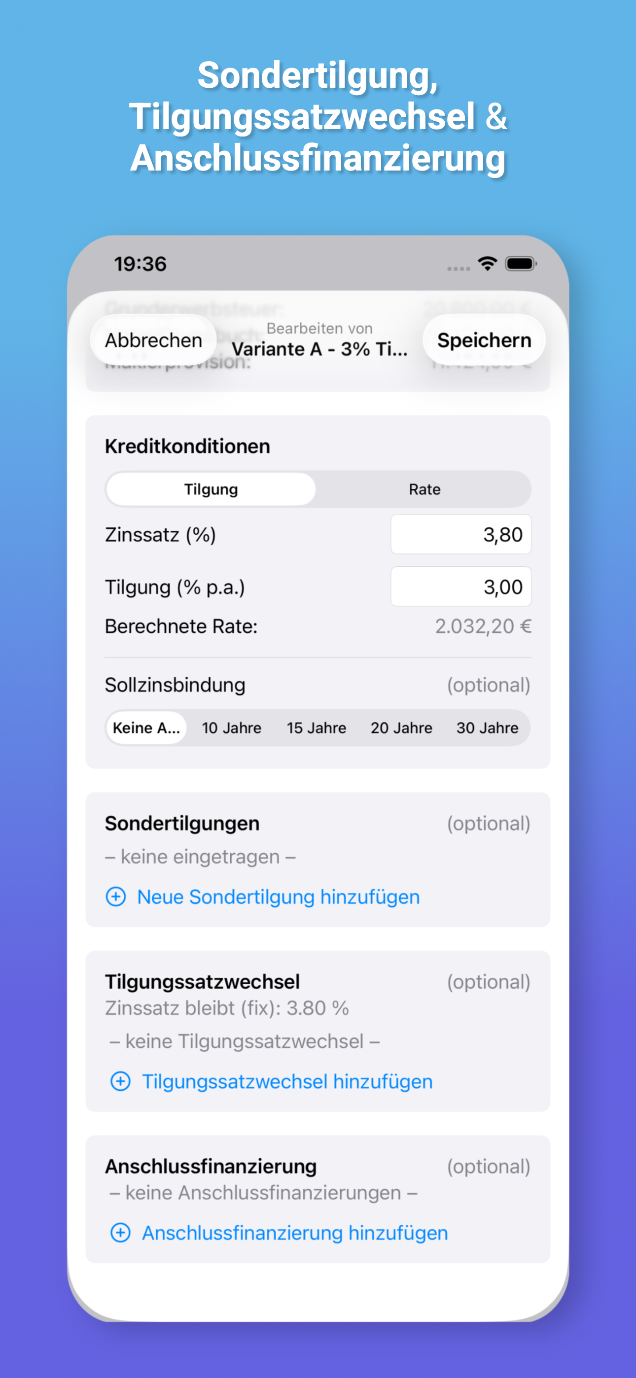 ImmoKreditCheck Kreditrechner