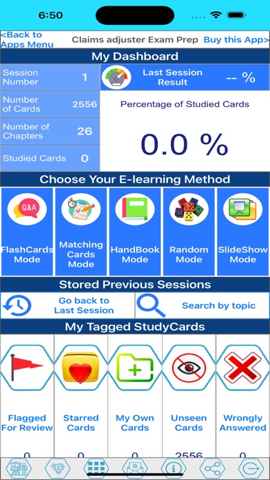 Law, Accounting & Finance Test Screenshot