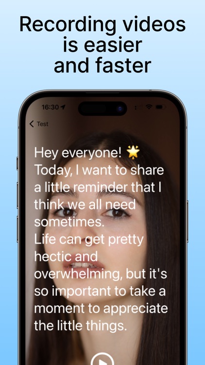 Teleprompter Pro: Video Maker