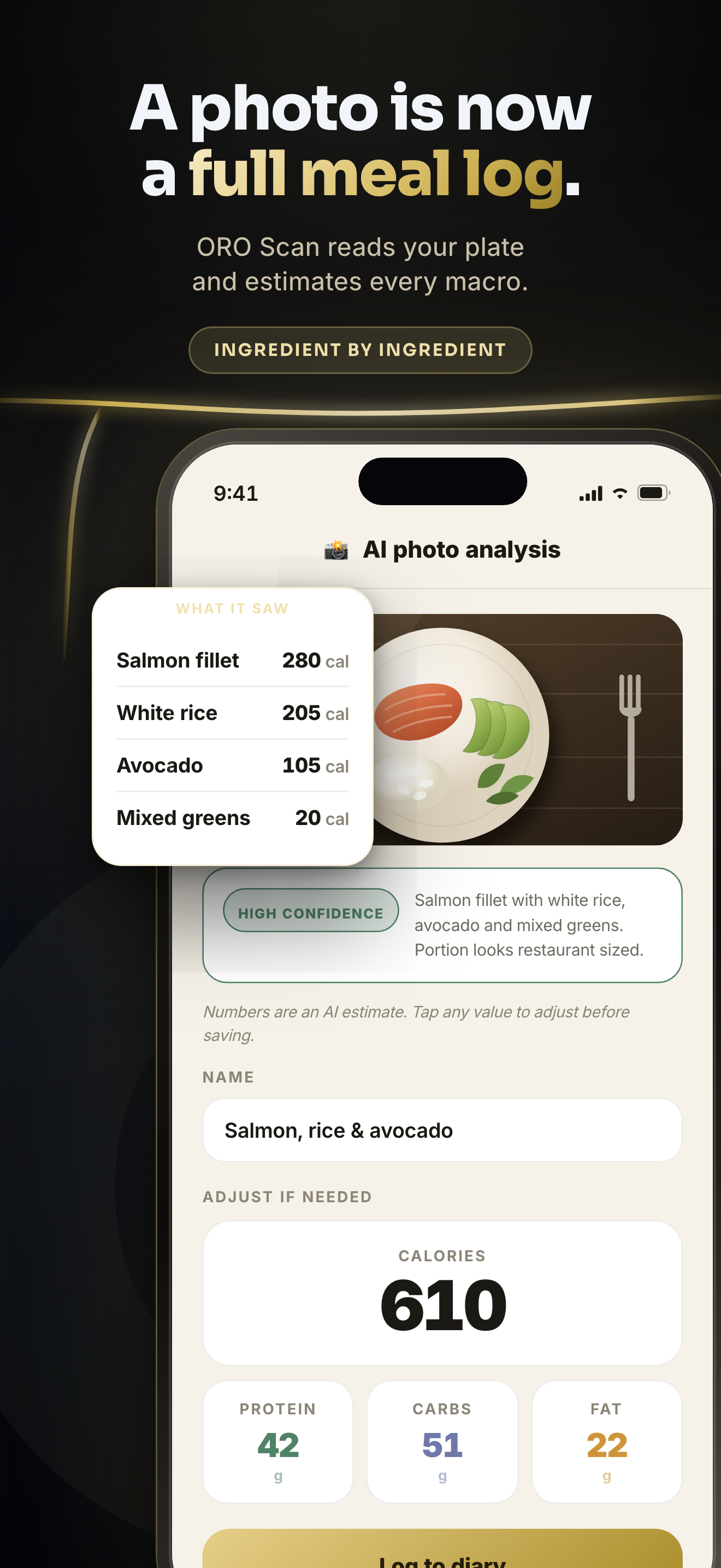 ORO: Fitness & Nutrition screenshot 3
