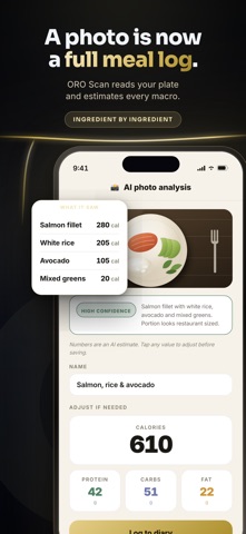 ORO: Fitness & Nutrition screenshot