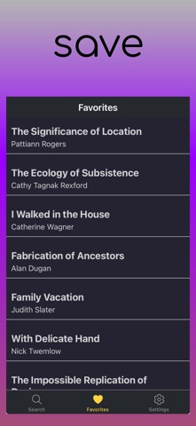 SimplyPoetry screenshot