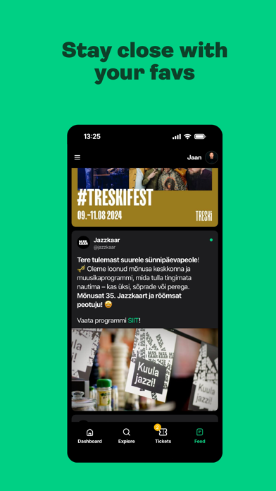 Sviby x Piletikeskus Screenshot