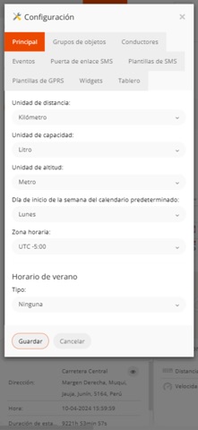 GLOBAL PROTECTION GPS screenshot