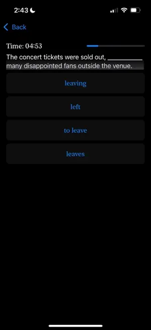 Test Quest SAT screenshot 2