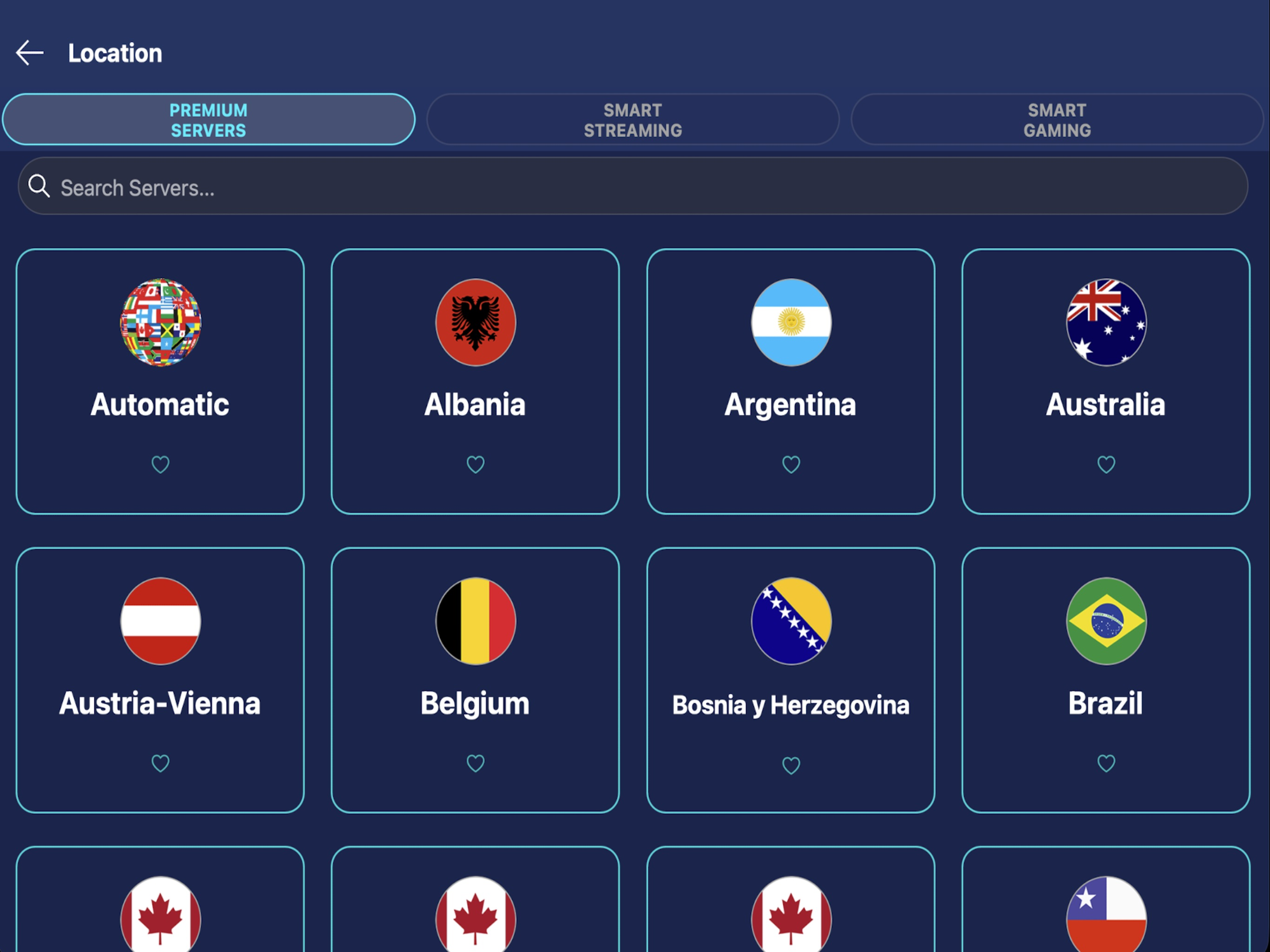 Ustreaming VPN screenshot 8