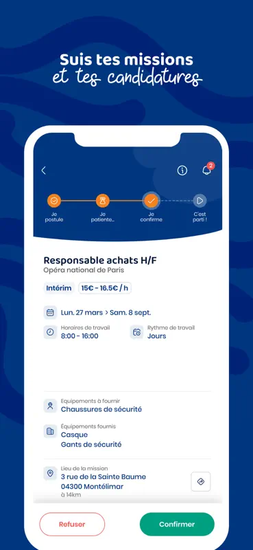 myPROMAN - Intérim screenshot 5 of 7