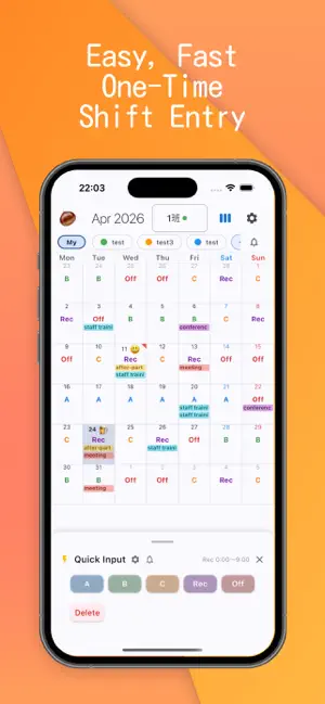 KuriShift - Shift Calendar screenshot 4