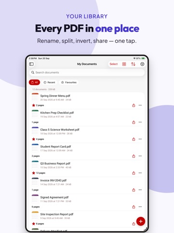 PDF Maker -  Photos to PDF iPad screenshot