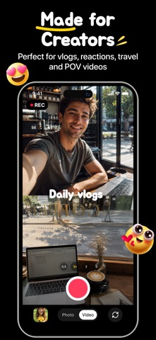 Dual Camera Recorder: MultiCam iPhone screenshot