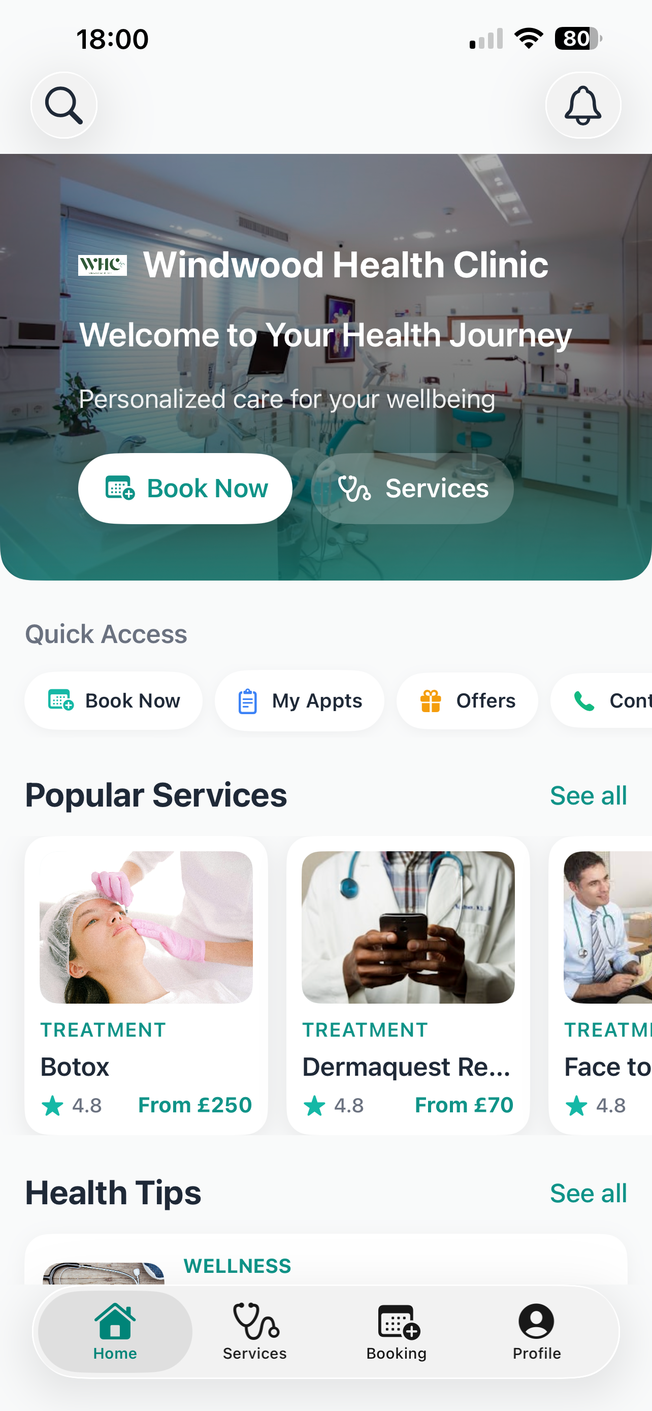 Windwood Health Clinic Patient screenshot 3