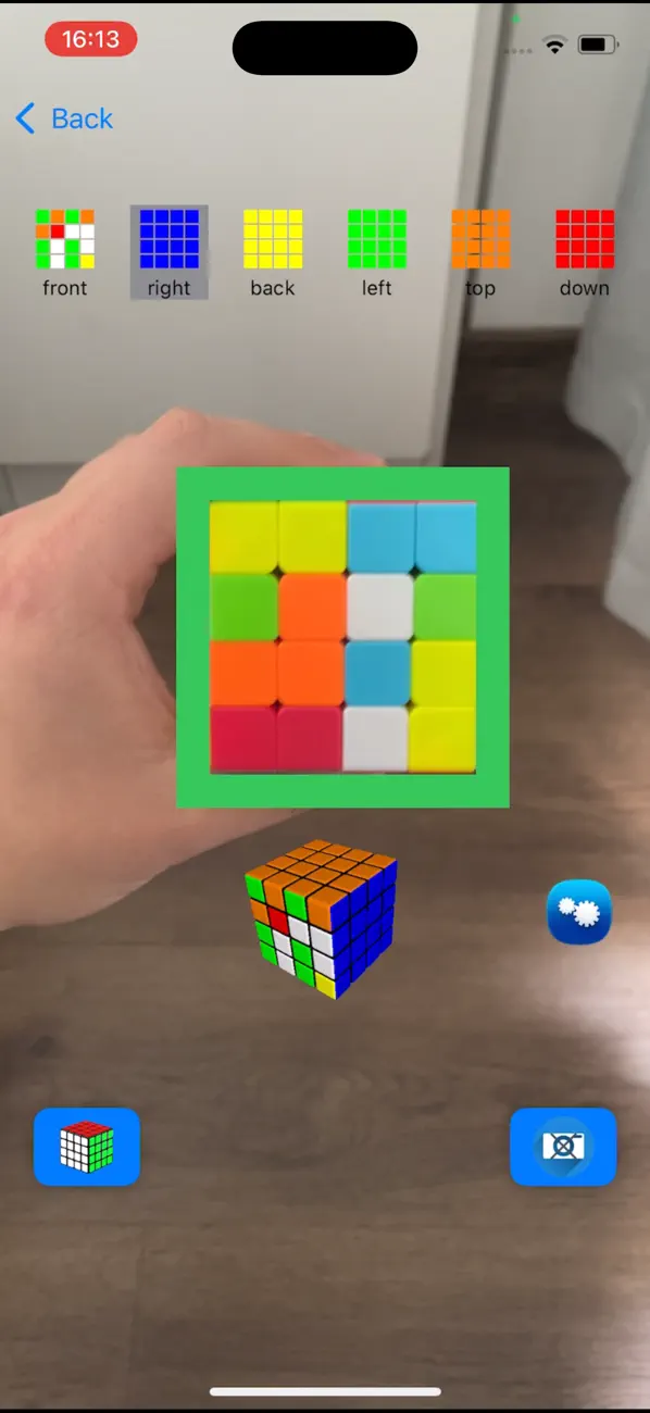 #5. Magic Cube algorithm Solver (iOS) بواسطة: 铸前 高