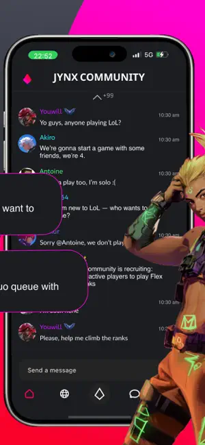 Jynx: Find Teammates & LFG screenshot 3